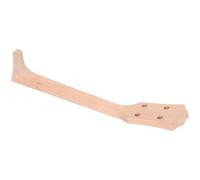 Cabilock Wooden Ukulele Neck Head Lightweight Design to Improve Skills for DIY Assembly with Classical Shape for Handwork Use at Home by Parents and Children