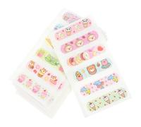 Cabilock Wound Bandages Easy to Tear PE Material 60pcs Waterproof Breathable Cartoon with Assorted Colours Adhesive Patches, Stopping Bleeding First Aid Supplies for Boys
