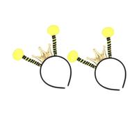 Cabilock Yellow Tentacle Hair Bands 2pcs Set Sponge Balls, Costume Headband Props for Party, Role-Playing, and Cosplay Accessories