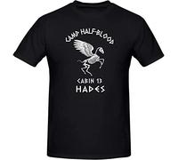 Cabin 13 Camp Half Blood Skeleton Hades Percy Jackson Olympians Shirt T-Shirt Tee Style Black M