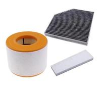 Cabin Air Filter Air Filter Cabin Filter Fit For Audi A6 C7 Avant 2011-2019 1.8T 2.0T/A7 Sportback 2015-2019 Filter 4G0133843 4H0819439(3pcs)