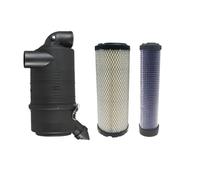 Cabin air filter automotive AIR FILTER HOUSING WITH FILTERS for Donaldson for Caterpillar for Kubota Clarke part(Bent housing+filter)