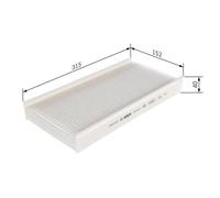 BOSCH 1 987 432 112 Pollen filter