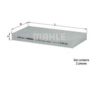 MAHLE LA 674/S Pollen filter