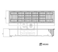 FEBI BILSTEIN 185265 Pollen filter