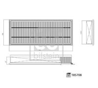FEBI BILSTEIN 185708 Pollen filter