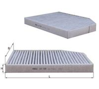 Pollen / Cabin Filter fits BMW 318 G20, G21 2.0 2020 on B48B20A Mahle Quality