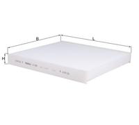 Cabin Air Filter Fits Audi A3 Q2 Q3 Q5 TT Cupra Man Seat Skoda VW MAHLE LA888