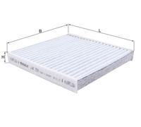 Genuine Mahle Activated Carbon Engine Cabin Filter - LAK359