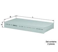 Mahle Pollen / Cabin Filter LA122/S 08291S5A003 08292SCAE11 08R79S5A600 70592612