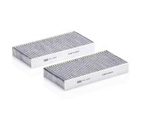 Cabin filter behind the glove compartment Activated Carbon Filter CUK 2327-2