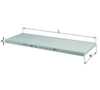 Cabin Air Filter Fits Irmscher Coupe Opel Astra Calibra Vauxhall MAHLE LA11