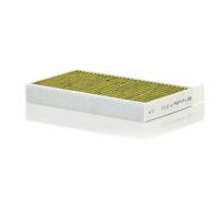 Cabin filter below the middle console Activated Carbon Filter with polyphenol
