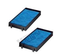 Cabin filter bio-functional cabin air filter E2944LB-2 HENGST FILTER for BMW X5