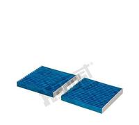 Cabin filter bio-functional cabin air filter E2992LB-2 HENGST FILTER for BMW X3