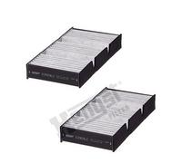 Cabin filter Activated Carbon Filter E3909LC-2 HENGST FILTER for MERCEDES-BENZ