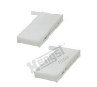 HENGST FILTER E3942LI-2 Cabin Air Filter Fits Opel Astra L Sports Tourer Peugeot