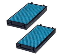 Hengst & Co Cabin Air Filter E2944LB-2 - Bio-Functional Activated Carbon - for BMW X5