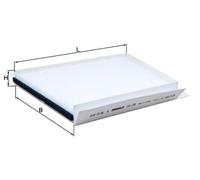 Knecht Filter Cabin Air Filter LA 156 - Pollen/Particulate - Fits Mercedes-Benz E-Class T-Model