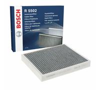 Bosch R5502 Activated Carbon Cabin Filter - Replacement Filter | Against Unpleasant Smells, Pollen and Dust for Cleaner Air Inside the Vehicle