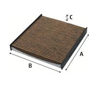 Valeo Cabin Air Filter Protect Max for Cars 701020 - Anti-Allergen | Valeo Air Quality: Clean air, protection and well-being