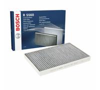 Bosch R5560 Activated Carbon Cabin Filter - Replacement Filter | Against Unpleasant Smells, Pollen and Dust for Cleaner Air Inside the Vehicle