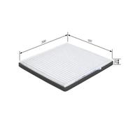Cabin Air Filter (Pollen Filter) Fits Chevrolet Spark 1.0 Bosch 1 987 435 013