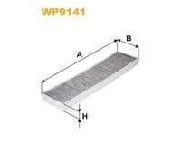 Cabin Air Filter (Pollen Filter) Fits Mini 2001-2008 WIX WP9141