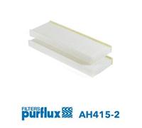 Cabin filter Pollen Filter AH415-2 PURFLUX for CITROËN PEUGEOT