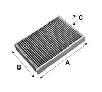 Cabin Air Filter Valeo 715702 for CITROËN JAGUAR LAND ROVER PEUGEOT VOLVO