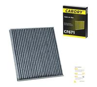 Cabin Air Filter with Activated Carbon RAM 1500 (2016-2025) 2500 3500 Jeep Wagonia (2022-2025) Grand Wagoneer Mazda 6 CX-7 OE# EG21-61-P11 68318365AA CF11671 For