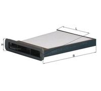 MAHLE LA 480 Interior Cabin Air Filter - Pollen Filter - Car