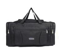 Cabin Bag 2PCS Large Capacity Travel Duffel Bag 85L Shoulder Sports Bag Women Oxford Foldable Big Travel Bag Men Fitness Luggage Bag Overnight Bag(B-Black)