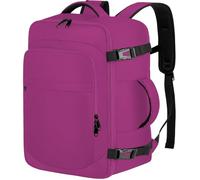 Cabin Bag 45x36x20 for New Easyjet Travel Bag Hand Luggage Backpack Underseat 30L Carry-ons Bag Flight Bag Cabin Size for Airplanes Hand Luggage Rucksack Fit 15.6 Inch Laptop,Purple
