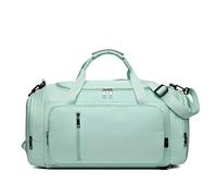 Cabin Bag Fitness Gym Travel Bag Sports Handbag Women Men Dry Wet Shoes Pocket Single Shoulder Crossbody Swimming Yoga Backpack Duffel Bag Overnight Bag(Green)