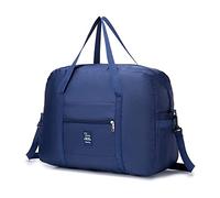 Cabin Bag for easyJet Underseat Cabin Bag Lightweight Large Foldable Duffel Bag Nylon Holdall Hand Luggage Case Carry on Luggage Flight Bag Baggage Organiser Storage (Navy)
