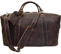 Cabin Bag Genuine Leather Men Travel Bag Real Leather Travel Duffel Vintage Big Weekend Bag Male Handbag Duffle(2)