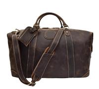 Cabin Bag Genuine Leather Men Travel Bag Real Leather Travel Duffel Vintage Big Weekend Bag Male Handbag Duffle(2)