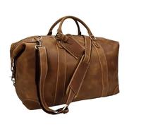 Cabin Bag Genuine Leather Men Travel Bag Real Leather Travel Duffel Vintage Big Weekend Bag Male Handbag Duffle(1)