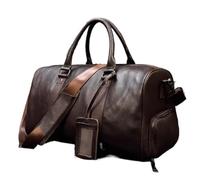 Cabin Bag Men Genuine Leather Travel Bag Duffel Large Capacity Travel Handbag Black Man Weekend Bag Carry On Luggage Fitness Bag(1)