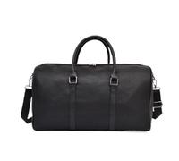 Cabin Bag Popular Style Men Business Leather Travel Bag Weekender for Man(Chocolate)(2)