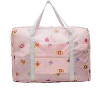Cabin Bag Printed Travel Bag for Women Large Capacity Luggage Bag for Travel Clothing Weekend Organizer Unisex Foldable Duffel Storage Bag