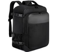 Cabin Bags 40x20x25 for Ryanair UnderSeat 20L Small Travel Hand Luggage Backpack Flight Bag Carry On Airplane Cabin Size Rucksack with USB Charging Port Fit 14 Inch Laptop, Black