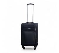 Cabin Carry on Suitcase 20" Lightweight 4 Wheels Spinner 3-Digit Combination Lock Soft Shell Luggage Hand Luggage Flight Bag for EasyJet Ryanair Birtish Airways and All Other Airlines 51x37x27