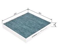 Cabin filter Activated Carbon Filter 0 986 628 519 BOSCH for NISSAN LEXUS ISUZU