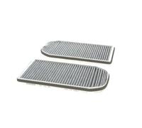 Bosch Cabin Air Pollen Filter 1987 432 362 - Activated Carbon H30mm - Set for BMW 7
