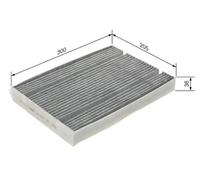 Cabin filter Activated Carbon Filter 1 987 435 547 BOSCH for MERCEDES-BENZ EQV