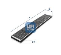 Cabin filter Activated Carbon Filter 54.121.00 UFI for BMW ALPINA