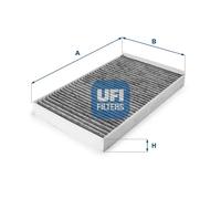 Cabin filter Activated Carbon Filter 54.145.00 UFI for MERCEDES-BENZ VITO Bus