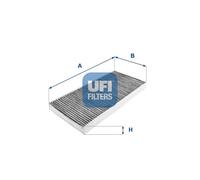 Cabin filter Activated Carbon Filter 54.146.00 UFI for MERCEDES-BENZ A-CLASS